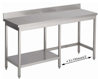 TABLES ADOSSEES 1/2 ETAGERE...