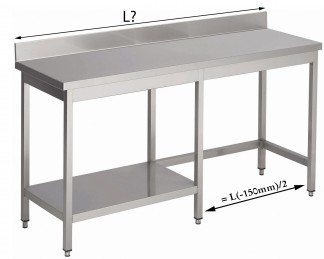 TABLES ADOSSEES 1/2 ETAGERE...